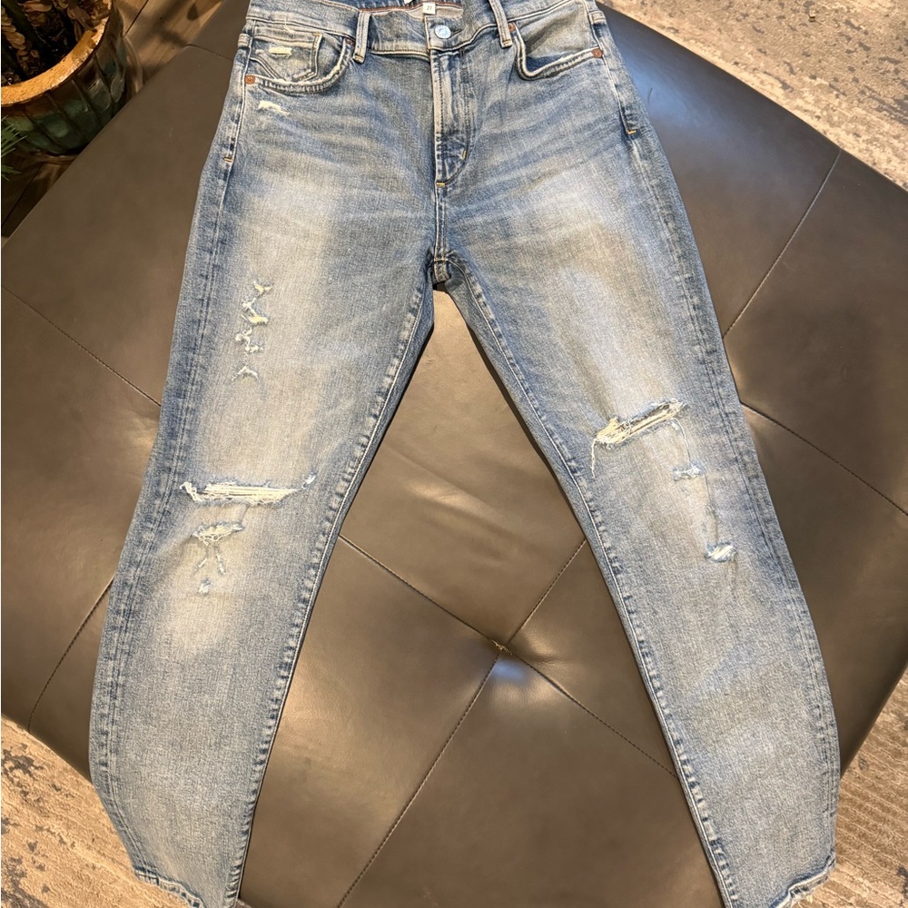 Agolde Sophie High Rise Skinny Crop Jeans